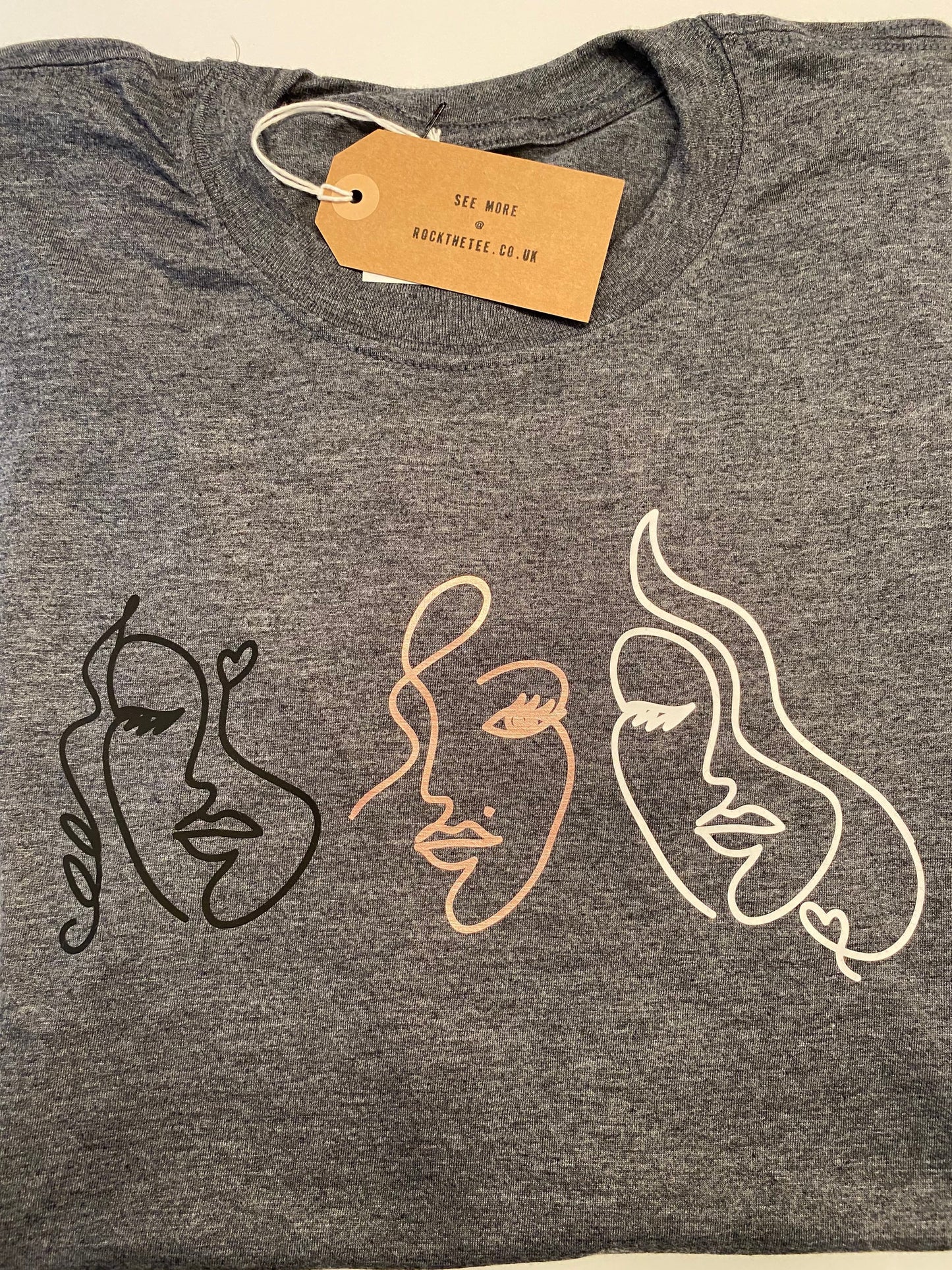 Equality Shirt, Womens One Line Drawing Shirt, One Line Face, Feminist Tshirt, Gift For Her