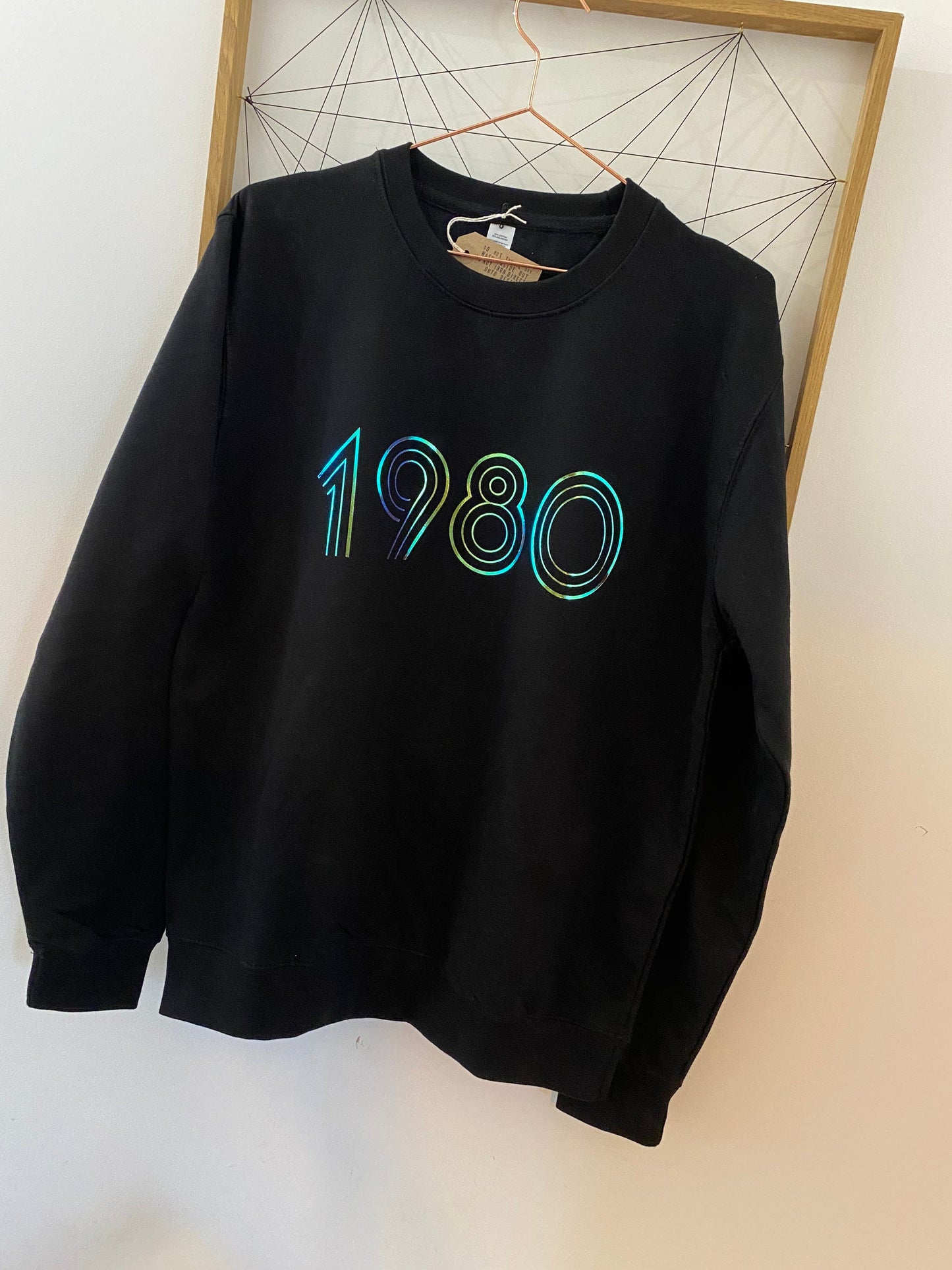 Disco Year Sweater | Personalised Year Sweatshirt |Choose your Year Jumper | Disco |Womans personalised sweatshirt