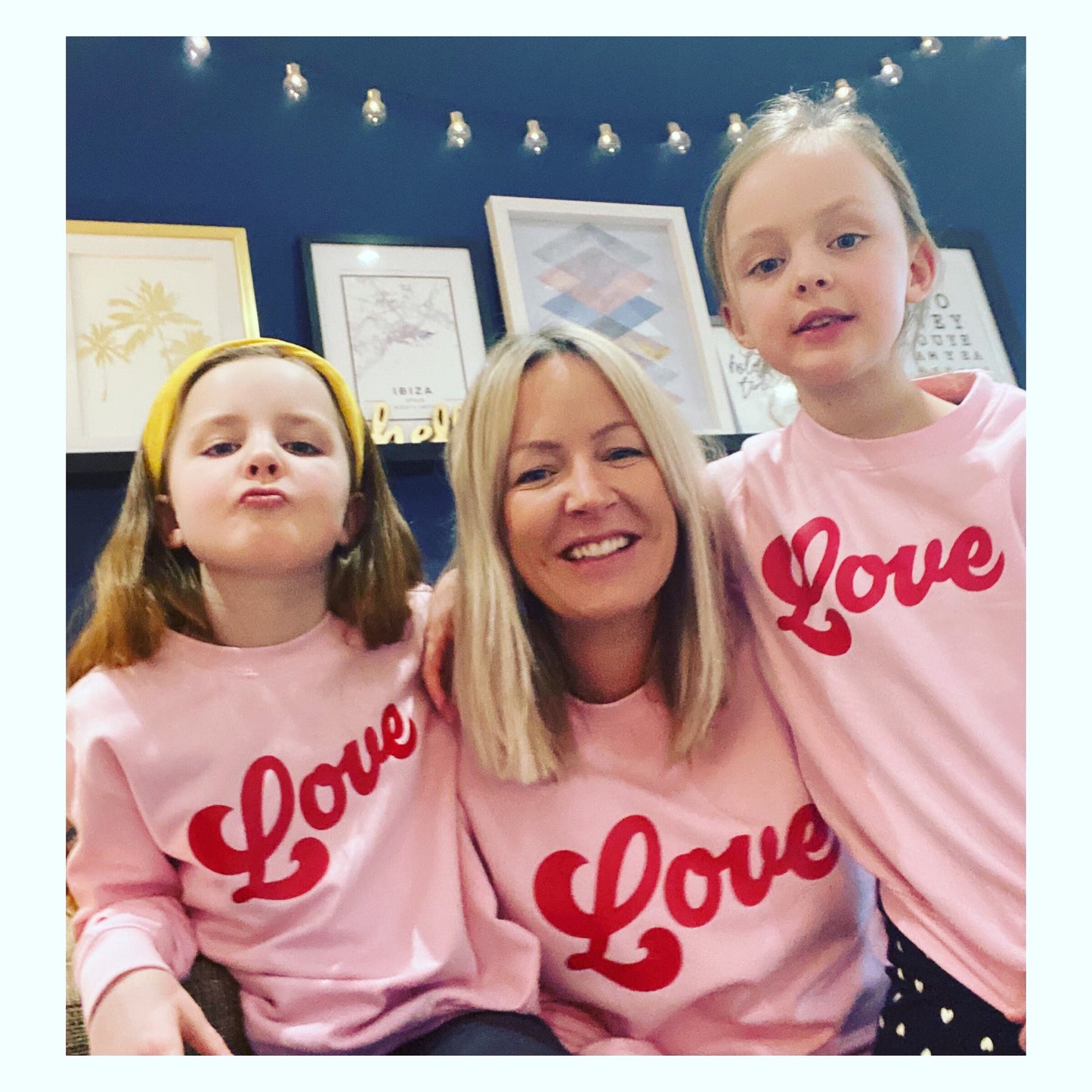 Love Sweatshirt | Personalised Message Sweatshirt |Valentines sweatshirt | Mothers Day gift |Womans personalised sweatshirt