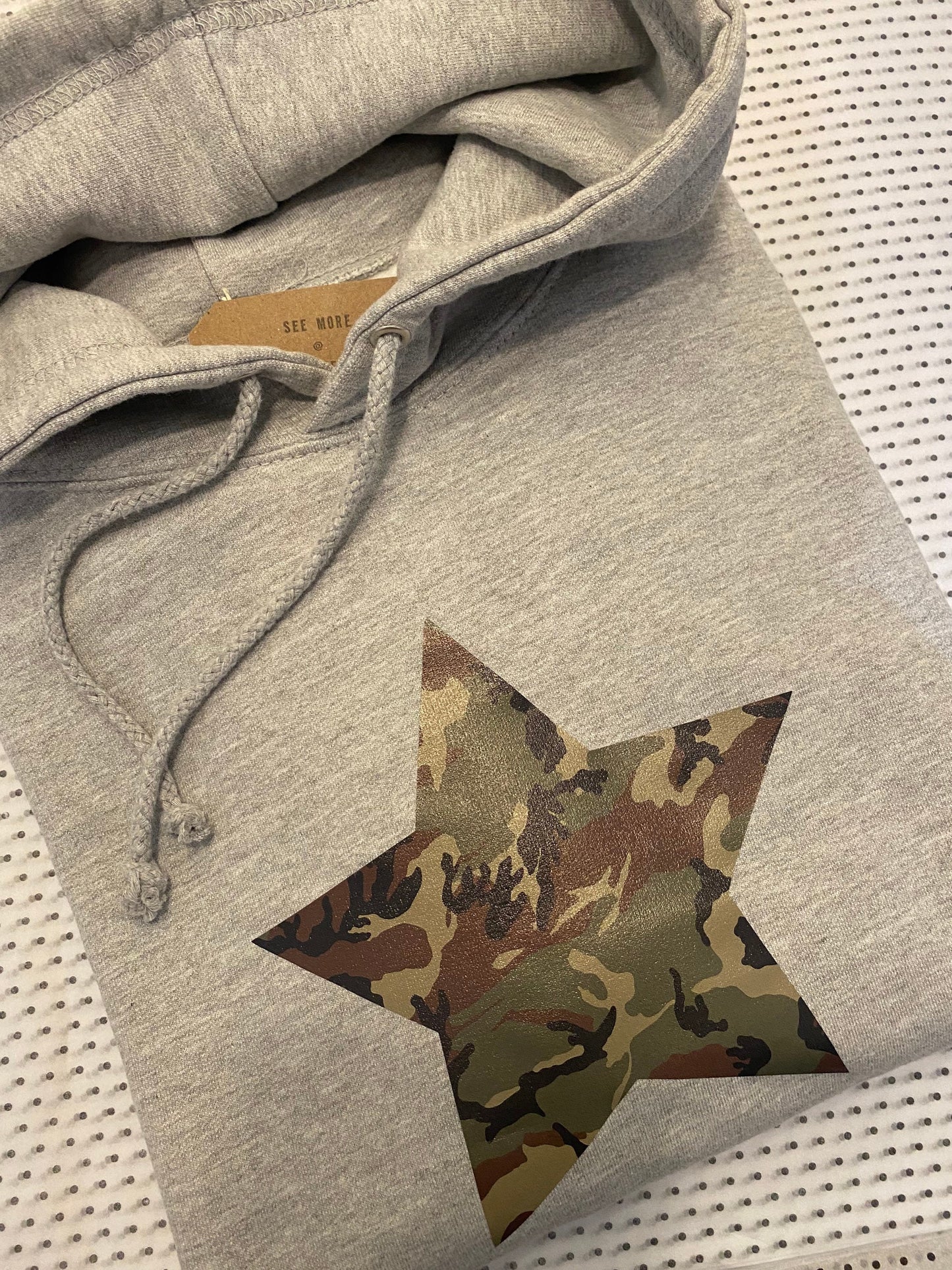 Star print hoodie | choose your star colour hoodie | star hoodie | personalised star hoodie