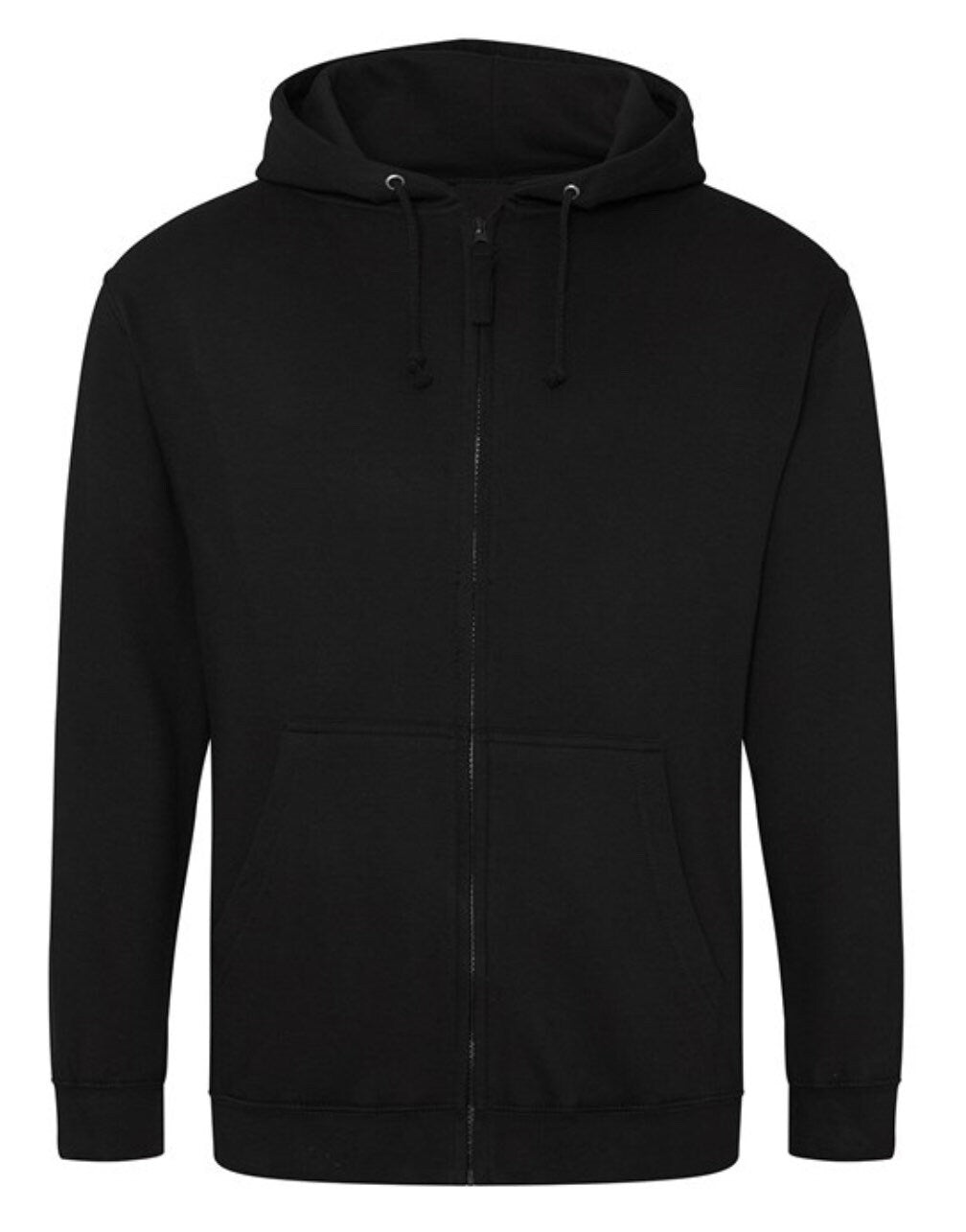 Have a nice day grey hoodie with zip | slogan hoodie | hoodie with words on the back |