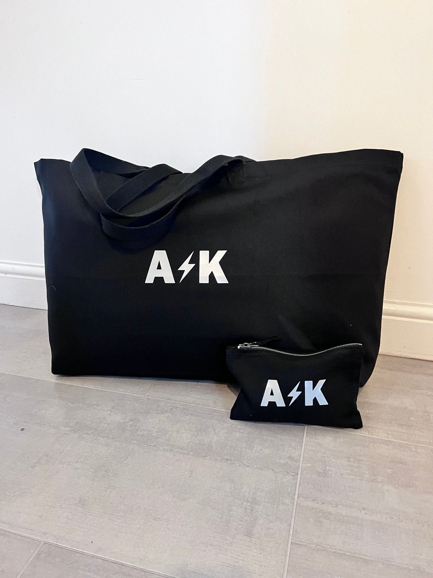 Personalised oversized Tote Bag | Tote Bag | Personalised Gift |Initial tote bag | oversized tote bag