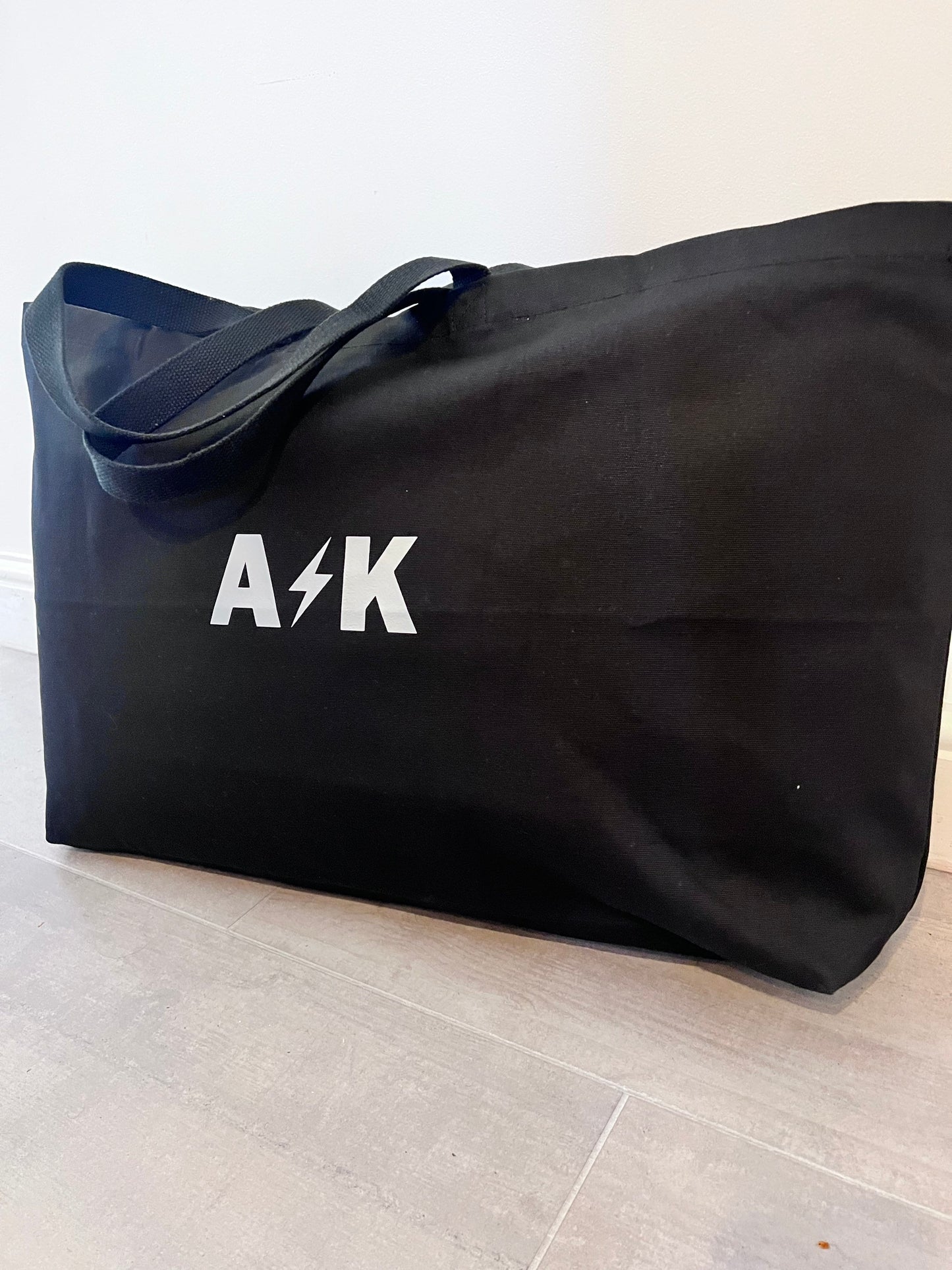 Personalised oversized Tote Bag | Tote Bag | Personalised Gift |Initial tote bag | oversized tote bag