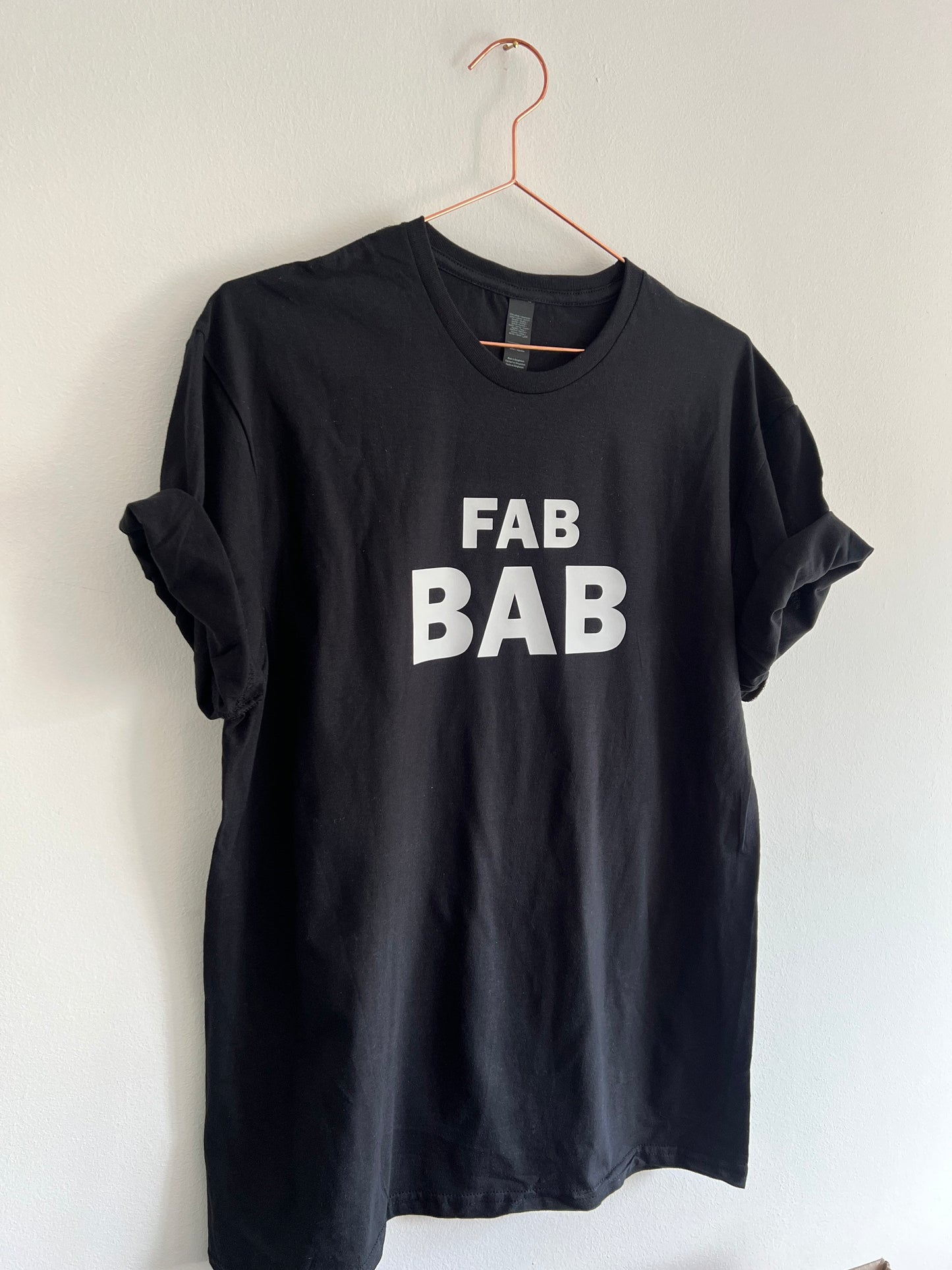 Fab bab slogan T-Shirt or Sweater | Bab T-shirt | Bab Sweater | Brummie T-Shirt