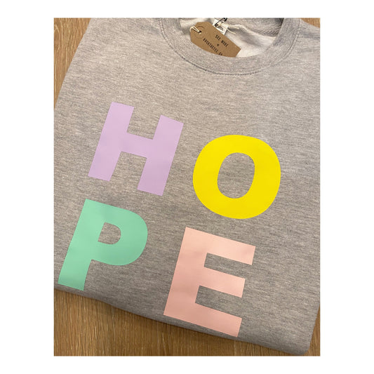 Womens hope sweatshirt | Hope | Hope sweater | Hope jumper | Positivity sweatshirt