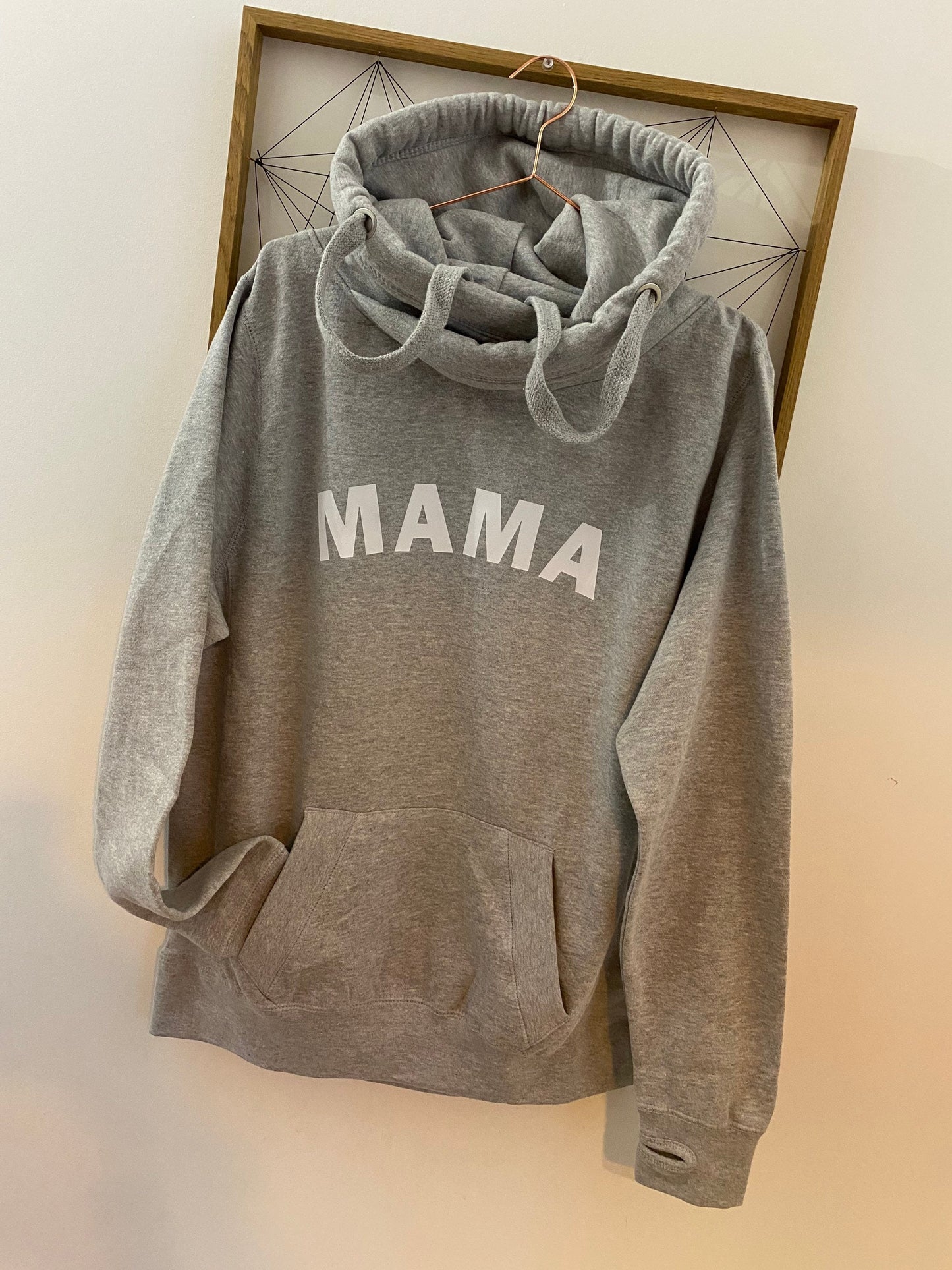 Mama hoodie | Cowl neck mama hoodie | Mama gift | Mother’s Day gift | Mother’s Day hoodie