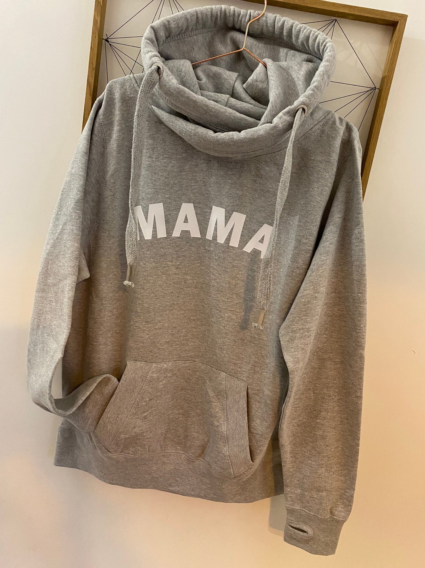 Mama hoodie | Cowl neck mama hoodie | Mama gift | Mother’s Day gift | Mother’s Day hoodie