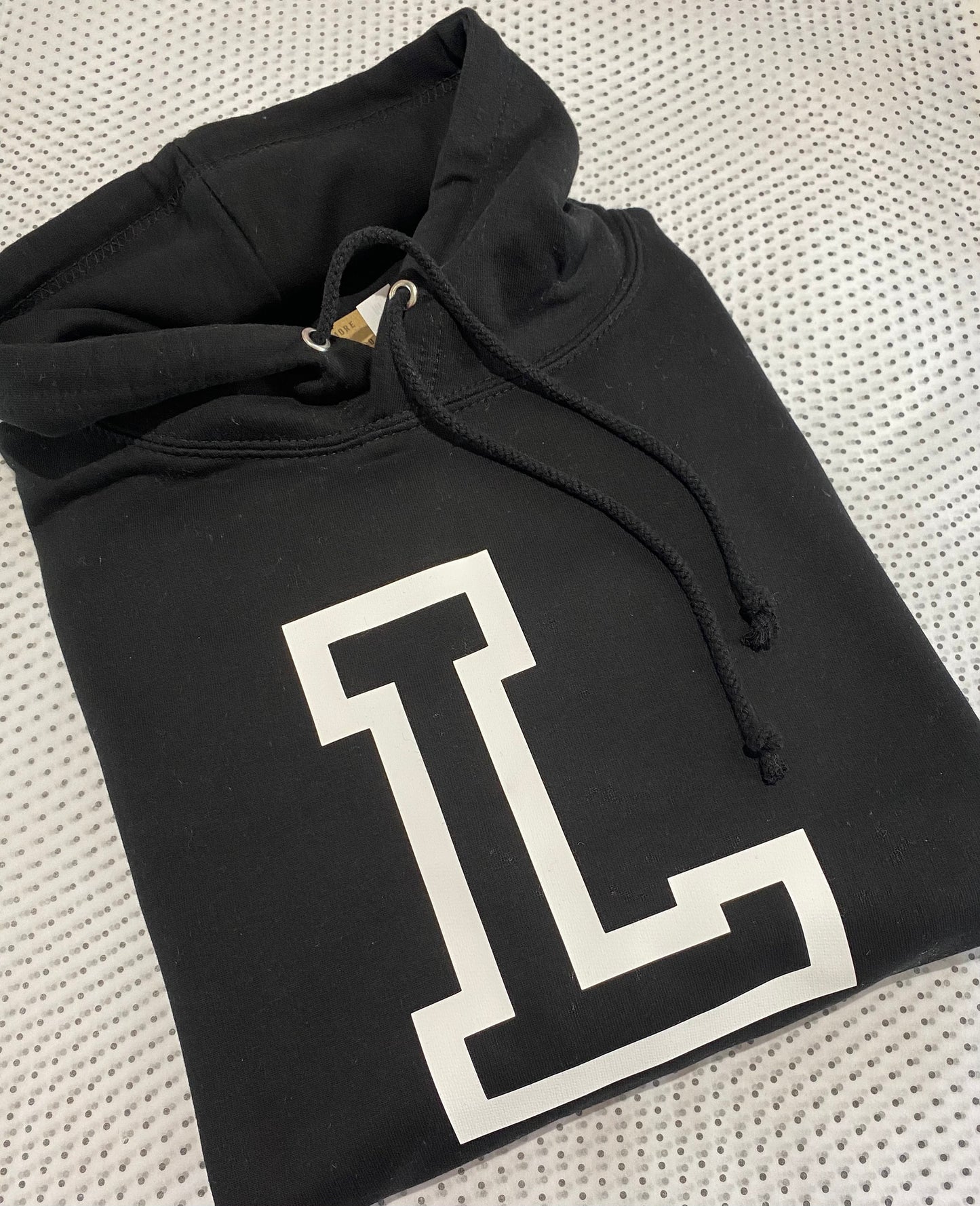 Adults personalised initial hoodie