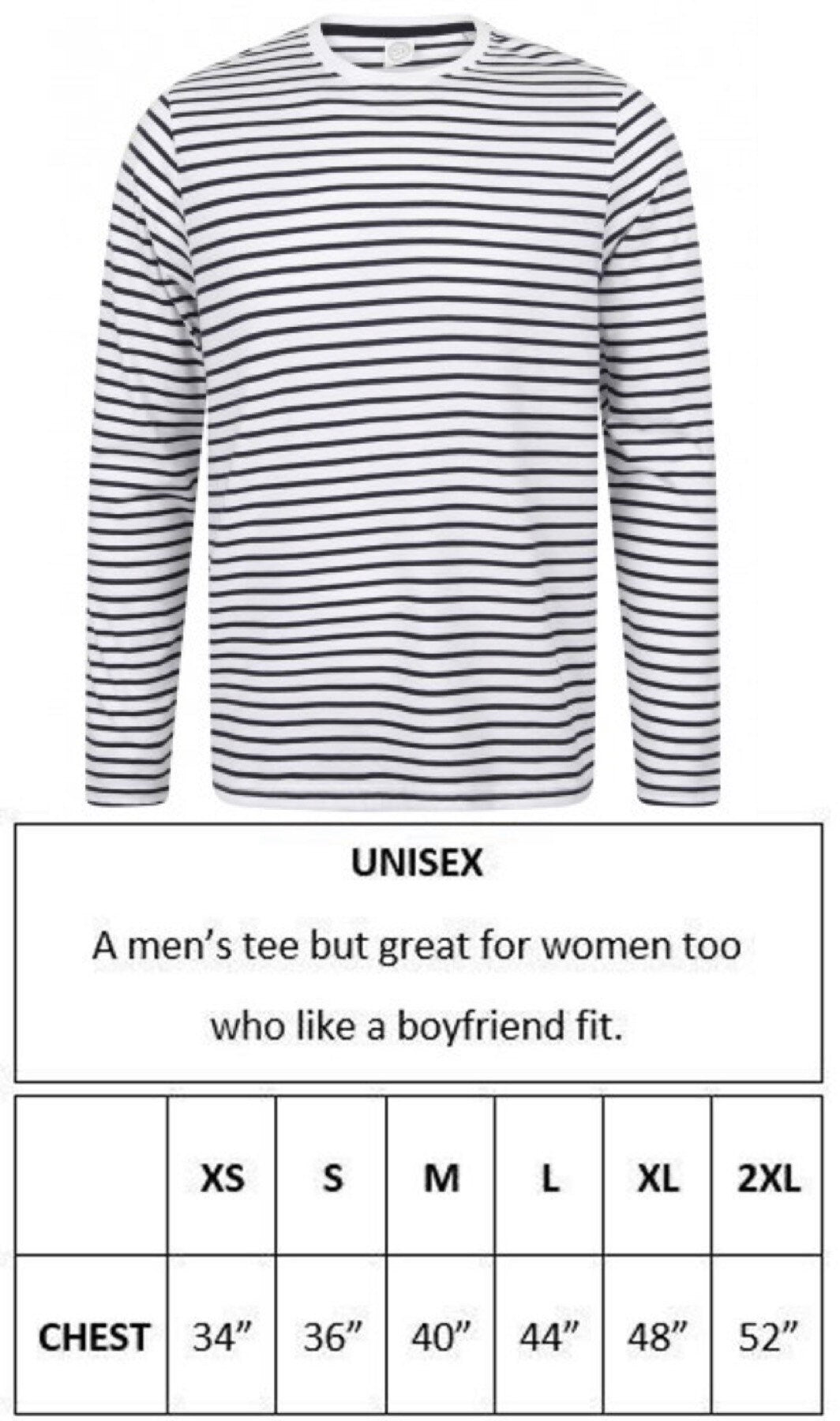 Breton Striped Long Sleeve Top With Leopard Lightening Bolt | Breton Stripe long sleeved top |striped long sleeve t-shirt |