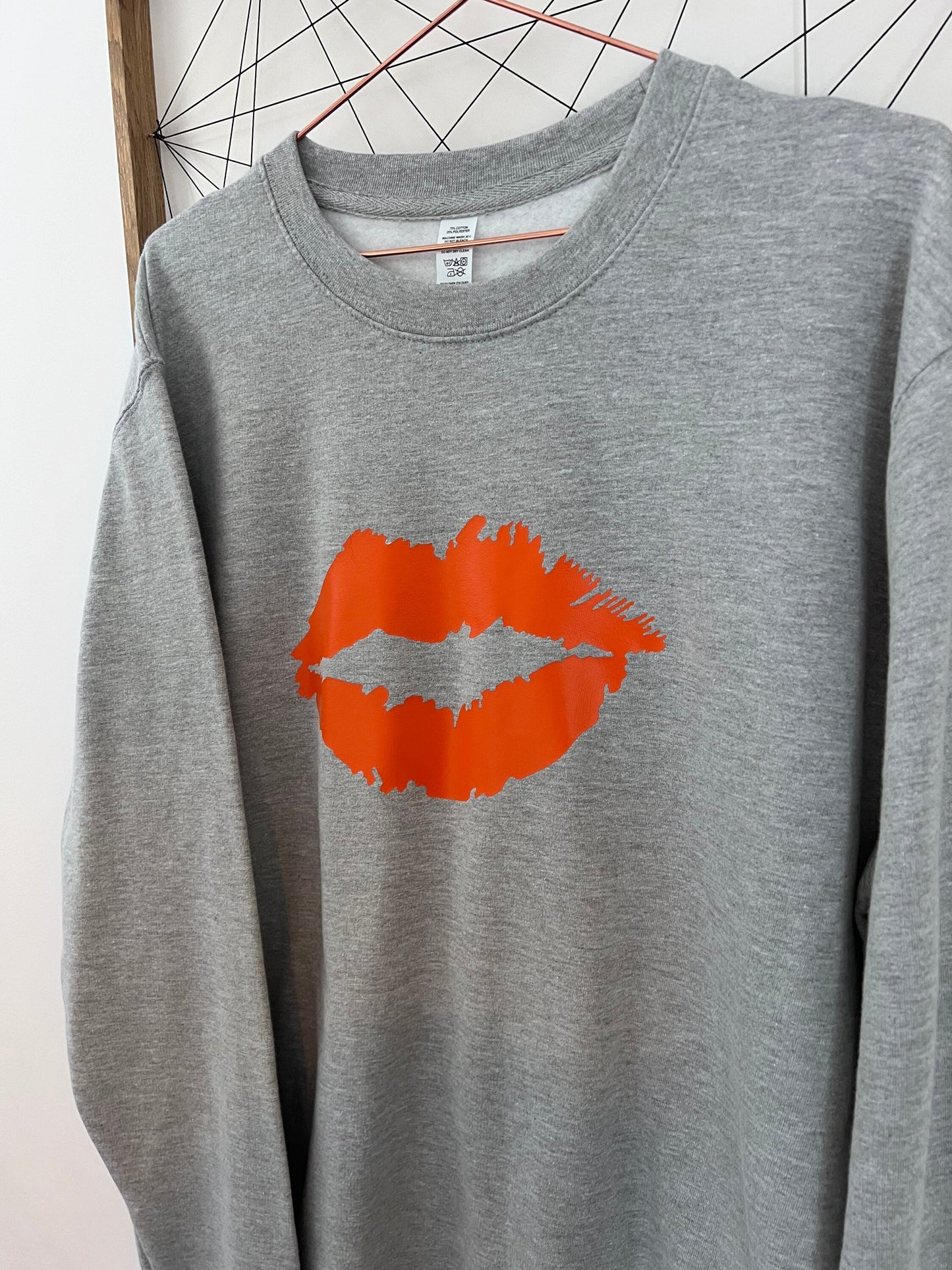 Lips Sweatshirt | kiss sweatshirt/sweater