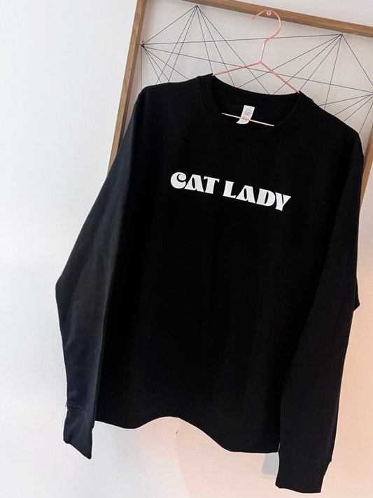 Cat Lady Sweater | Cat Lady T-Shirt | Cat Lover Gift