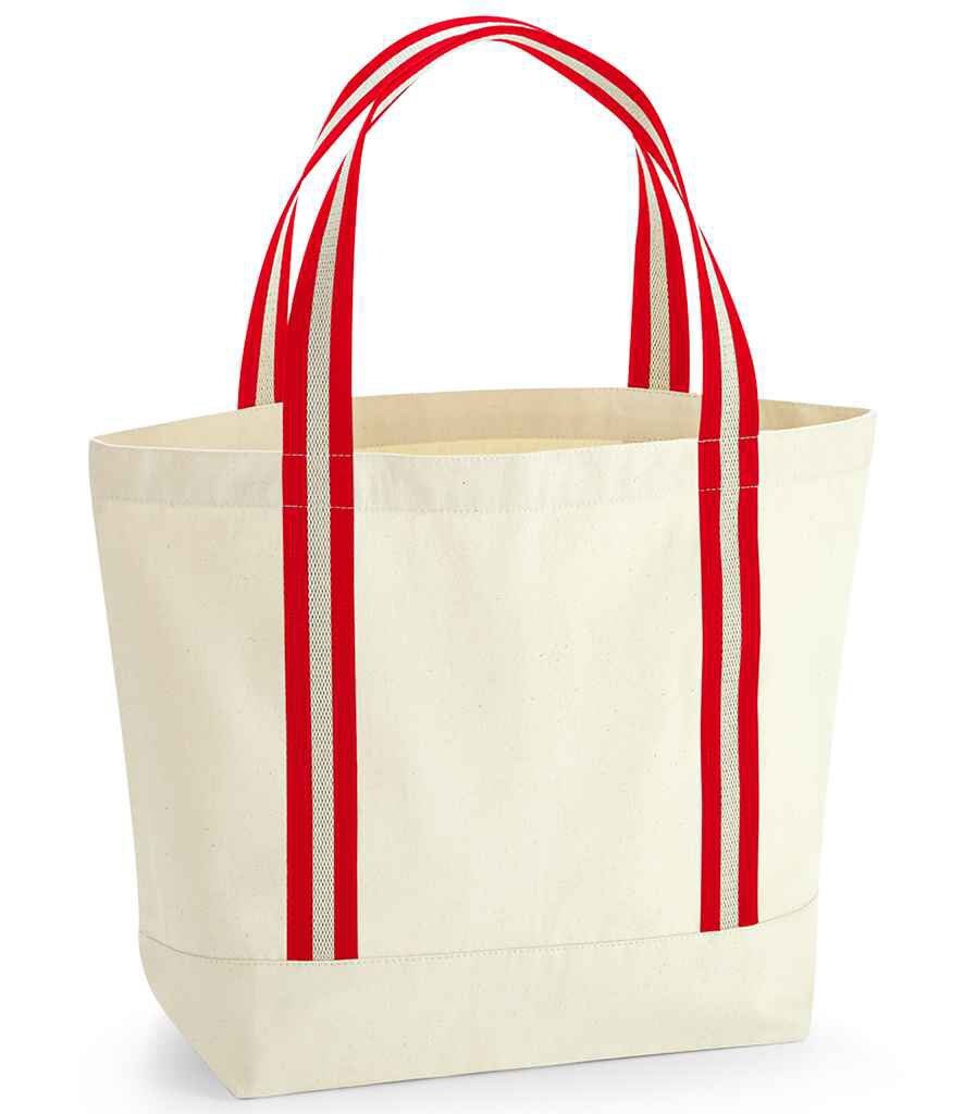 Personalised stripe tote bag | Nautical Beach Bag | Nautical tote