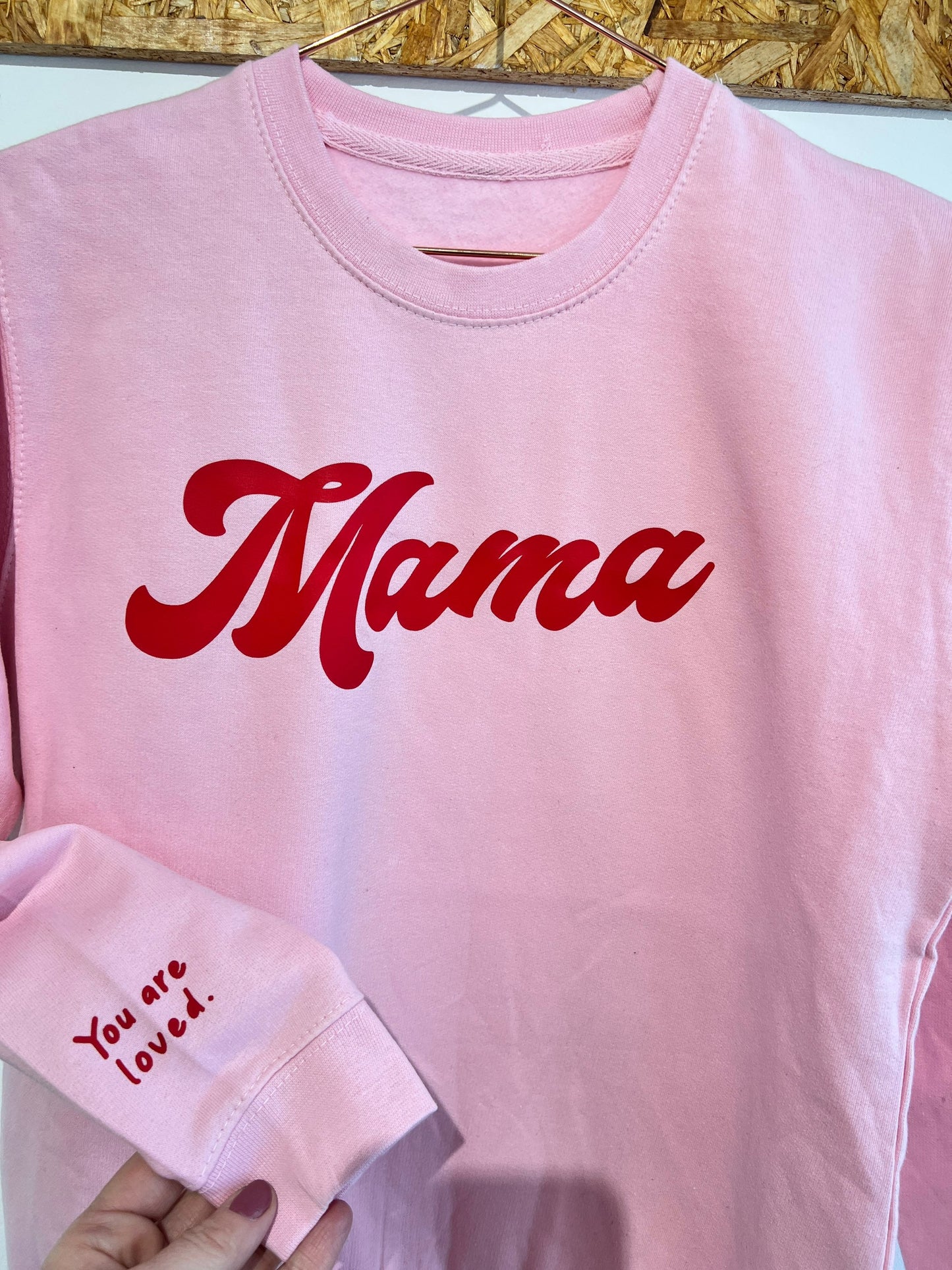 Mama Sweatshirt | Personalised Message Sweatshirt | Mothers Day gift  |Womans personalised sweatshirt