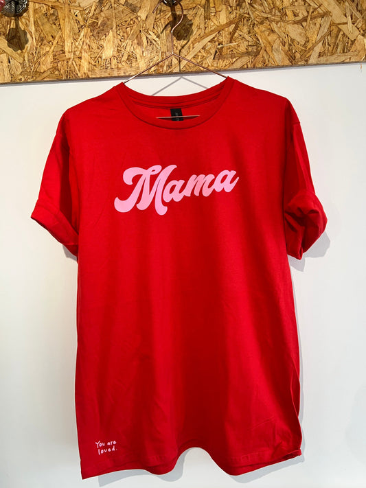 Mama slogan T-Shirt with personalised message | Mothers Day Gift