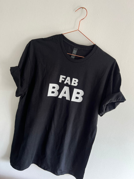 Fab bab slogan T-Shirt or Sweater | Bab T-shirt | Bab Sweater | Brummie T-Shirt